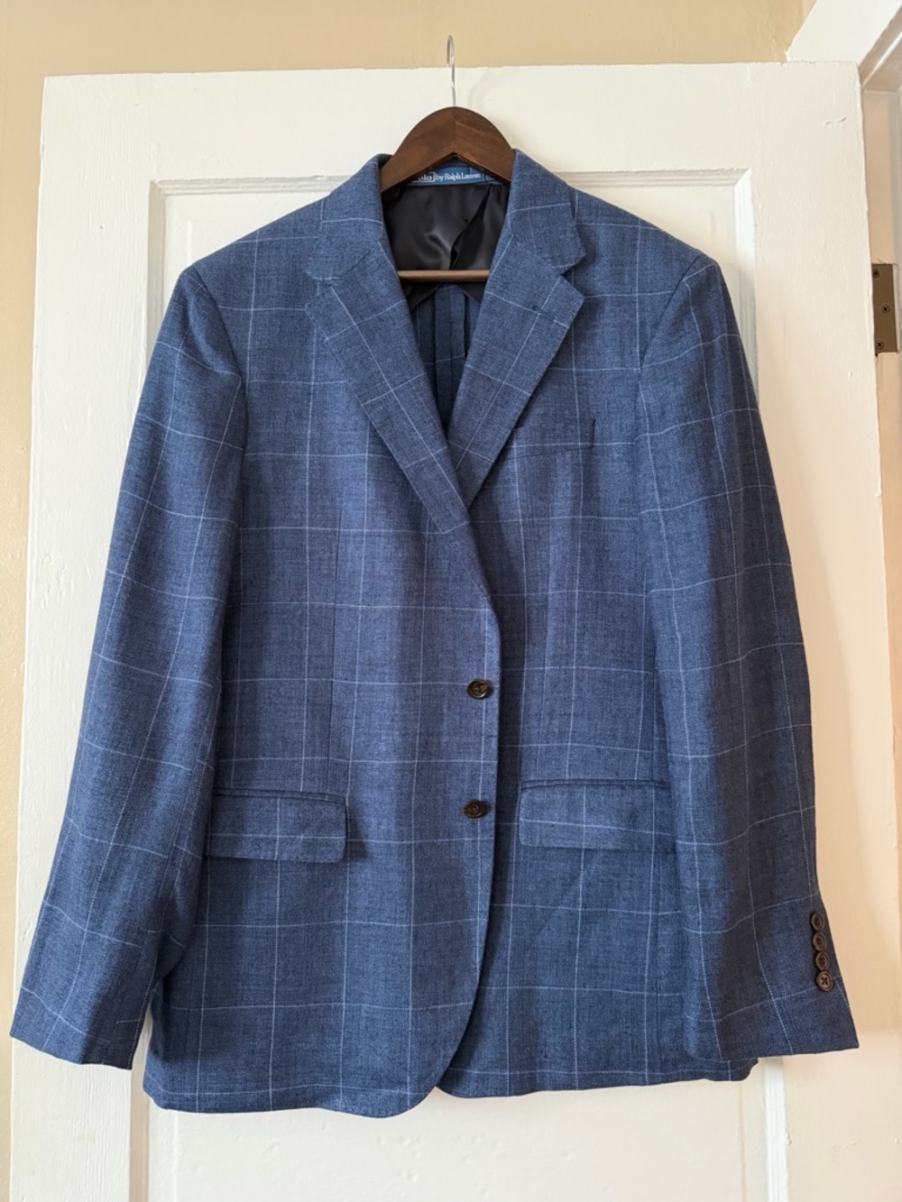Polo by Ralph Lauren | Navy Windowpane Sport Coat